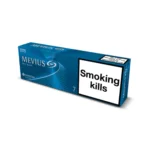 Mevius Sky Blue carton side view